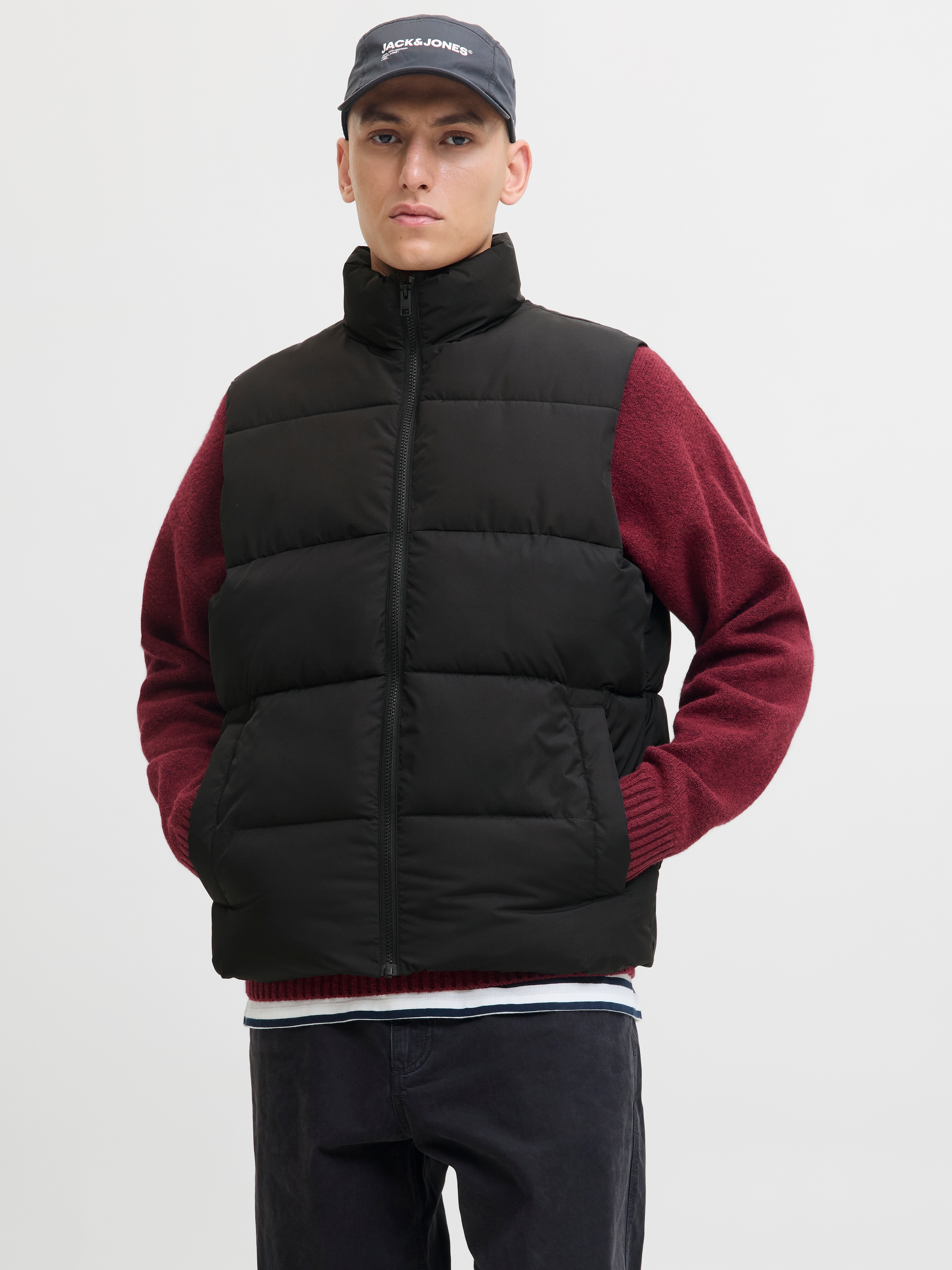 Jack & Jones Steppweste »JJMAZE BODYWARMER COLLAR«