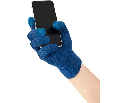 Andersson Touch Screen Gloves L/XL Navy Blue