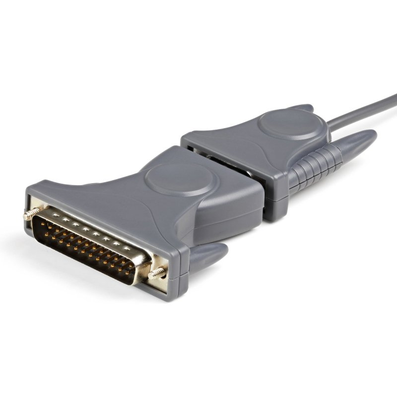 StarTech.com Câble adaptateur USB vers port série DB9 - DB25 avec adaptateur DB9 DB25