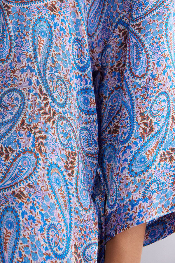 Kimono Sweet Escape em Viscose de Cetim
