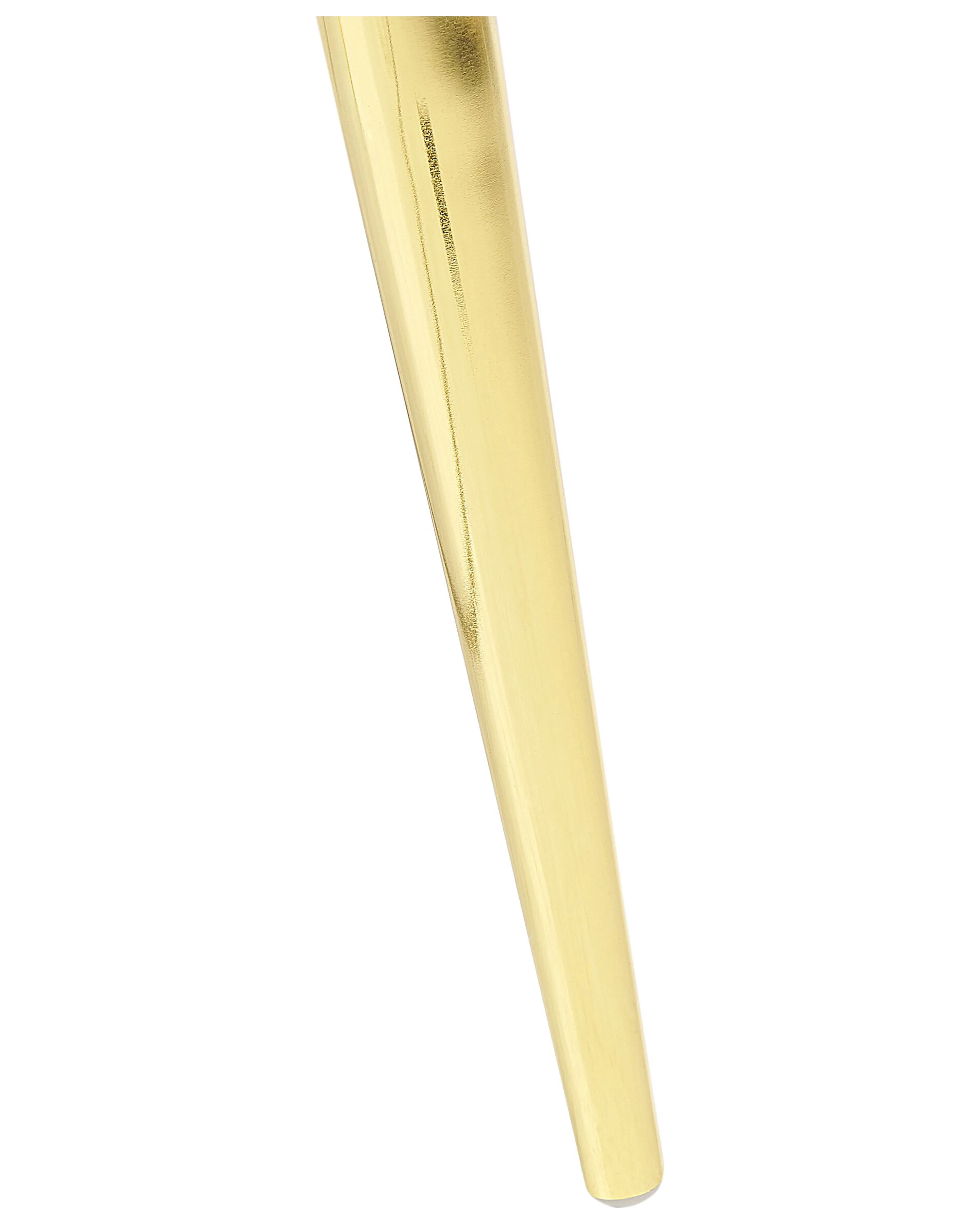Nachtkastje met 1 lade FLAYAT Fluweel Lichtbeige