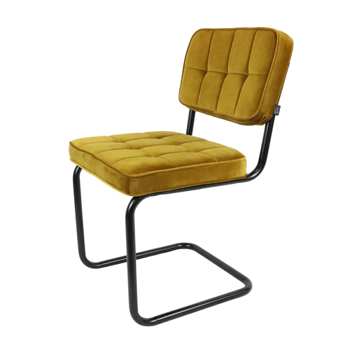 Kick buisframe stoel Ivy - goud
