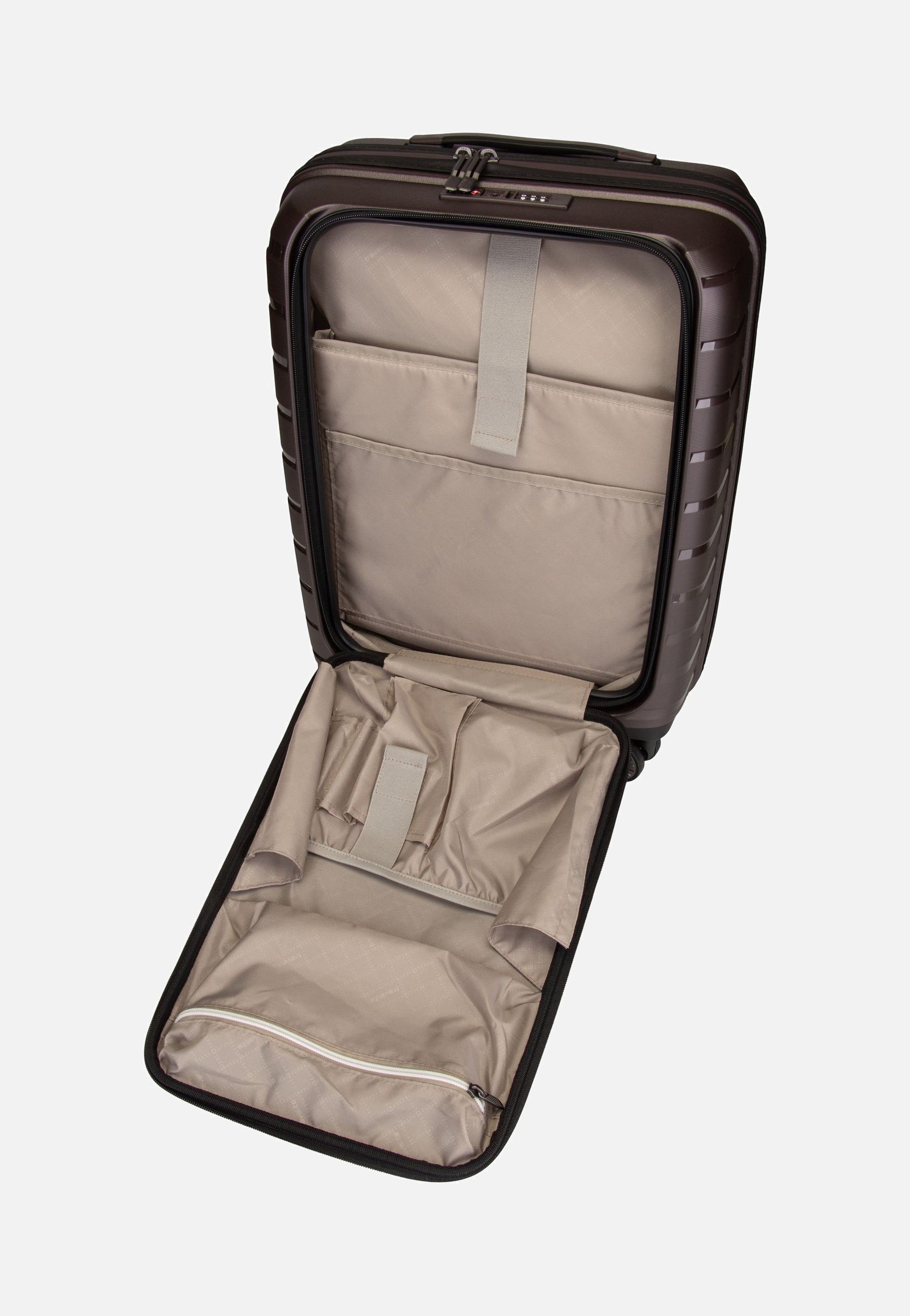 Air Base 4-Rad Trolley S Vortasche Coffee - Koffer
