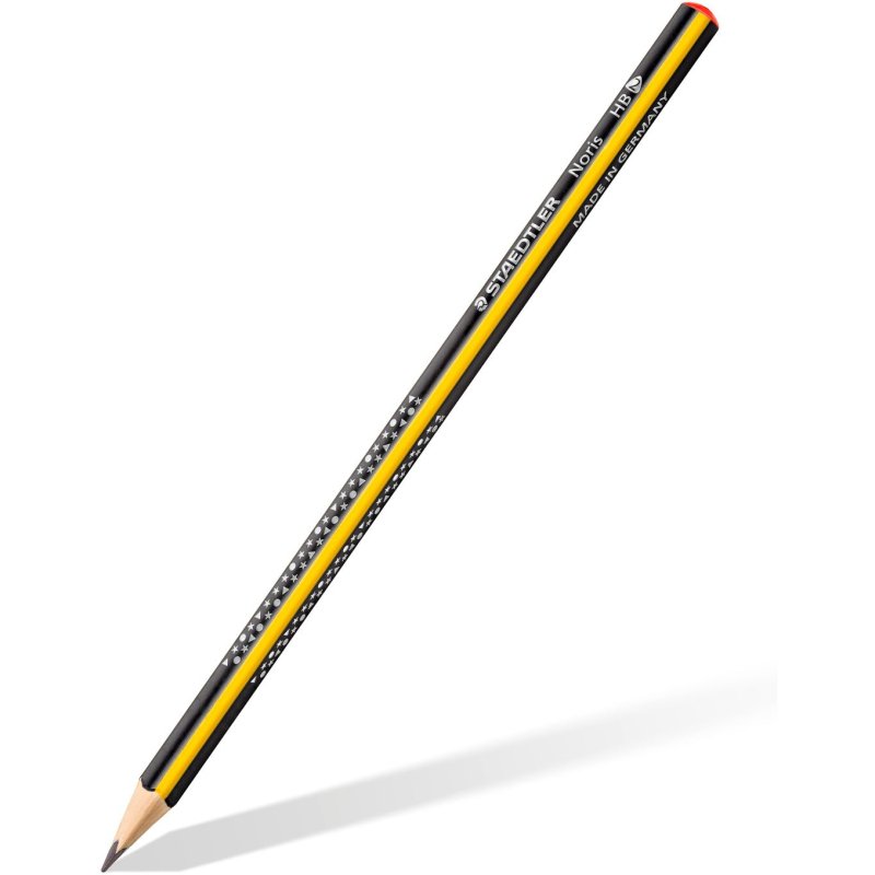 Crayon graphite Noris, degré dureté: HB, pot de 72