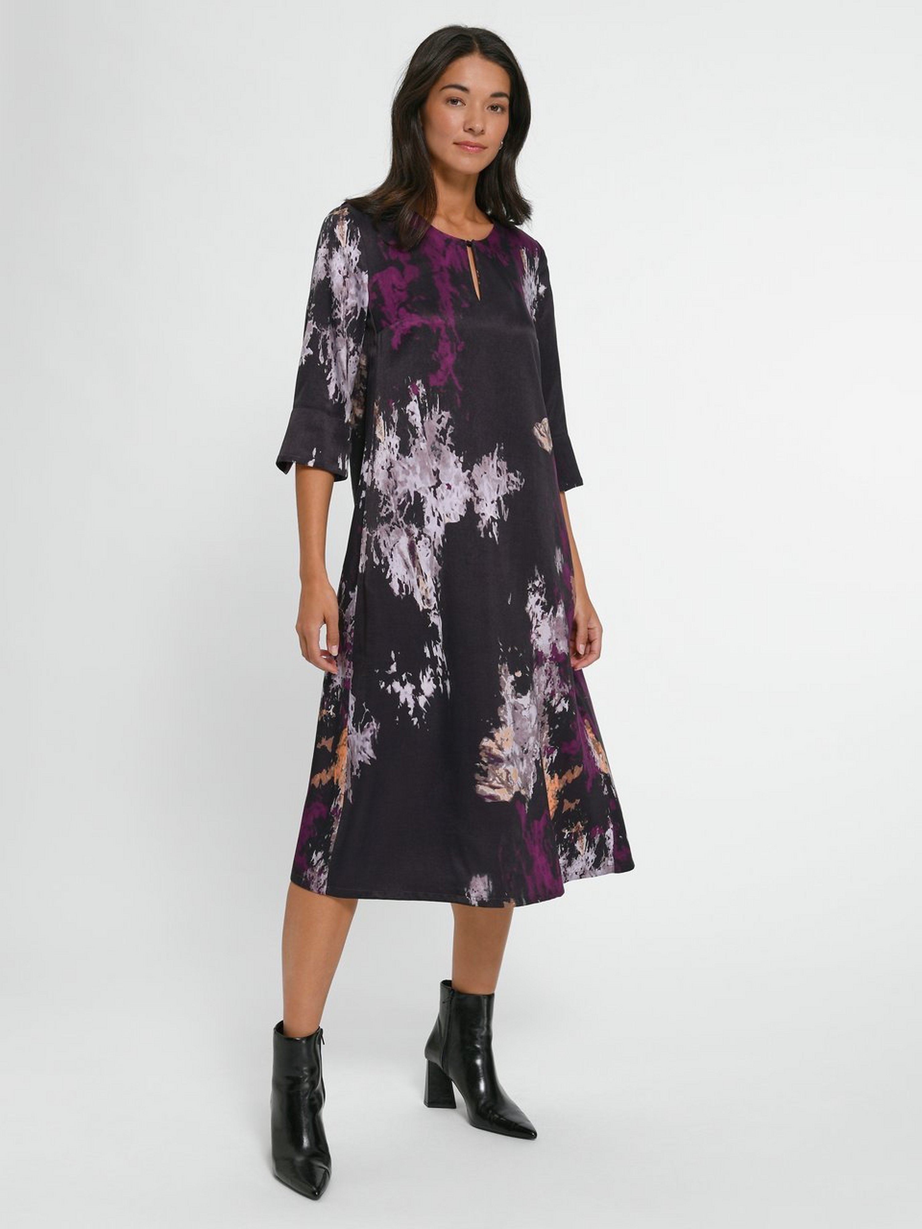 Kleid mit 3/4-Arm