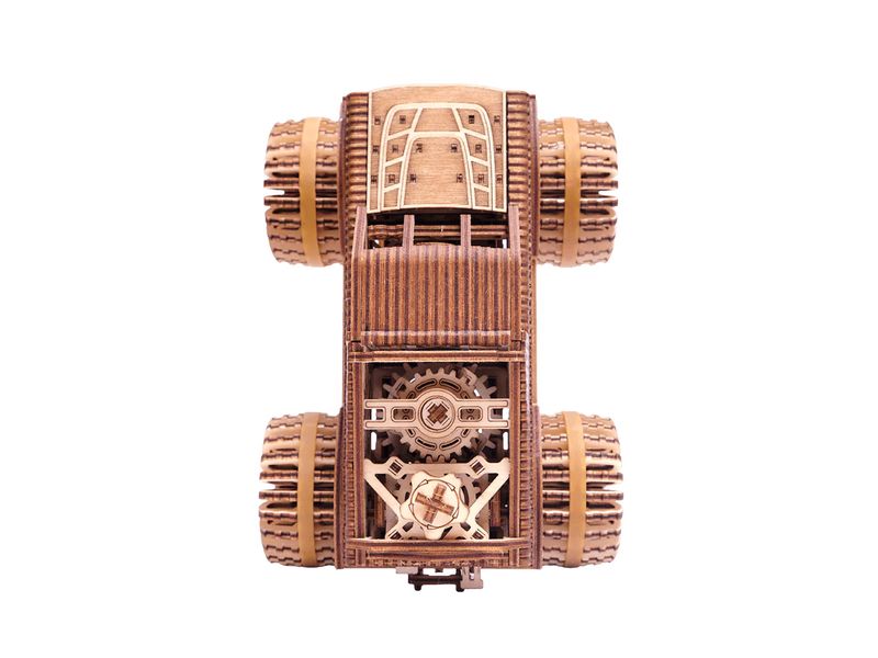 WoodTrick Bausatz Monster Truck Monster Truck 3D Holzbausatz