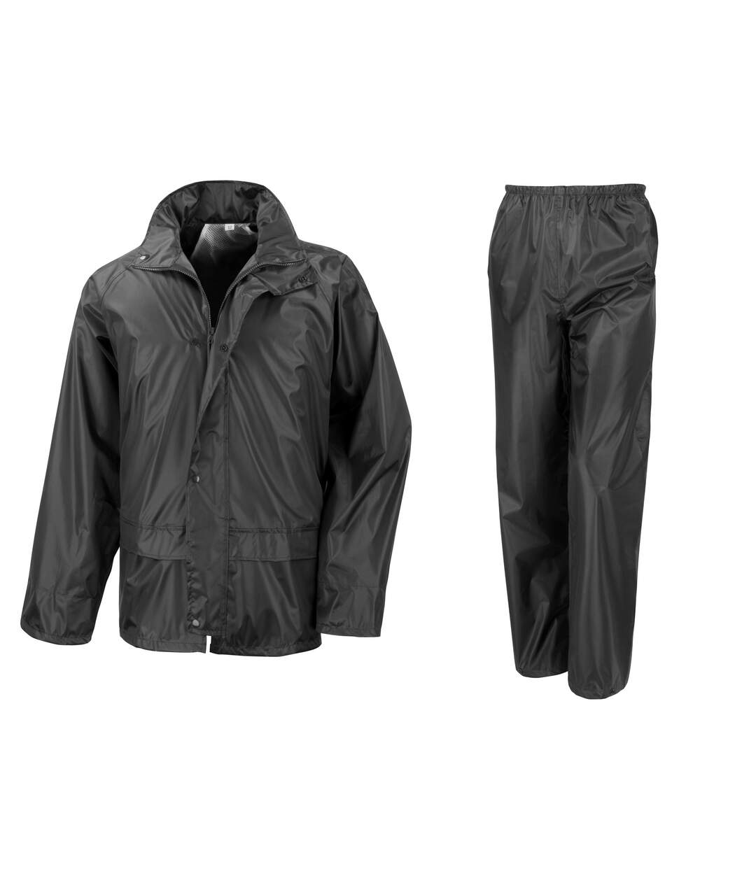 Result Core - Ensemble veste et pantalon imperméables coupe-vent - Homme (Noir) - UTBC916