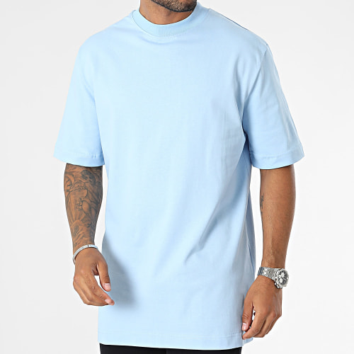 Tee Shirt Oversize Large Bleu Clair