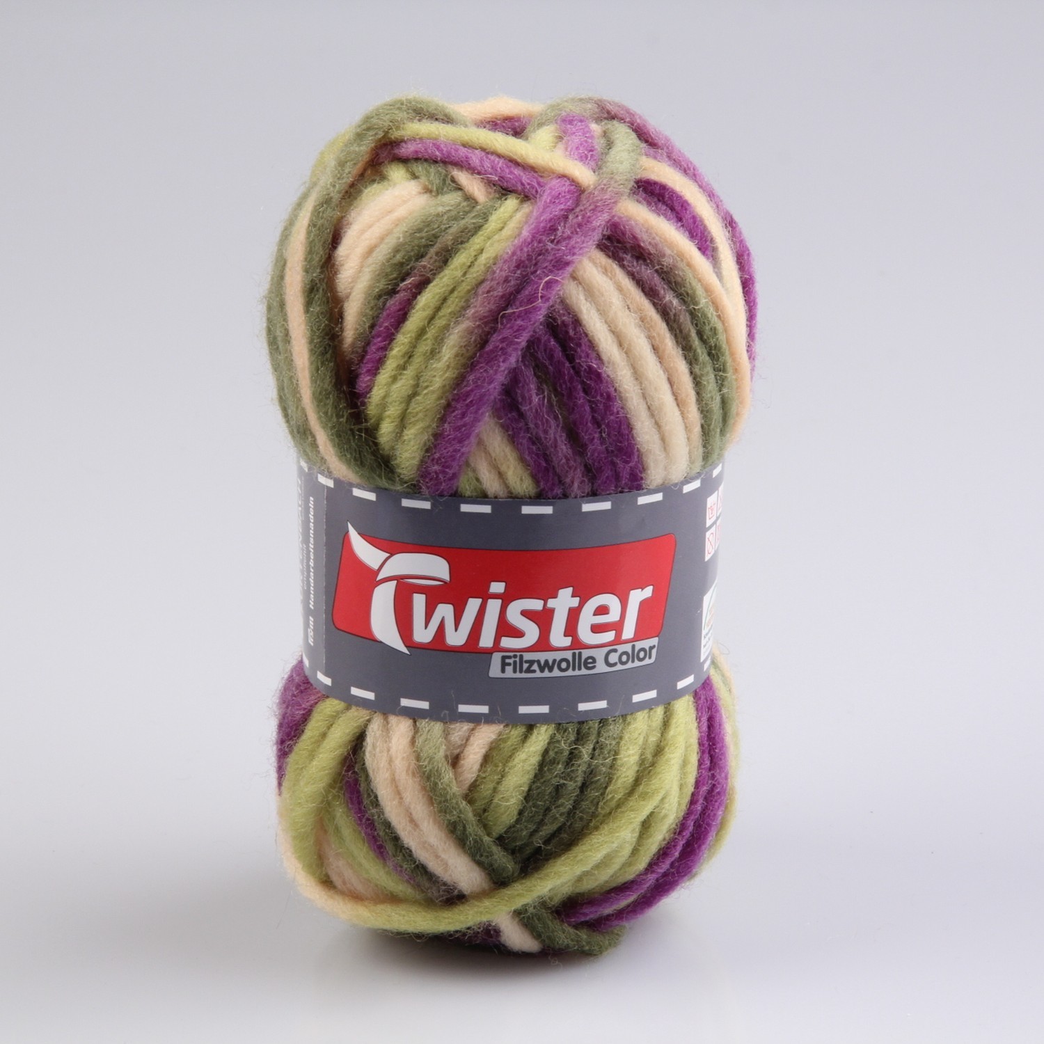 Filzwolle TWISTER - Wald - 50 g