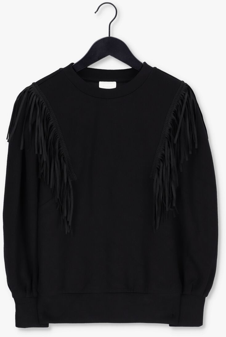 AI&KO zwarte ai&ko sweater semmi fringe