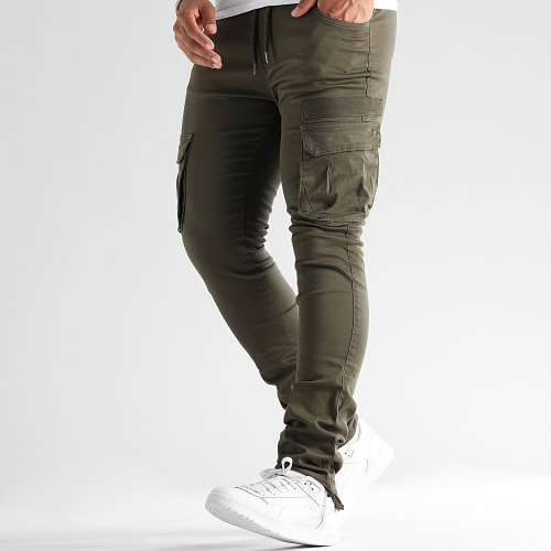Pantalon Cargo 2545 Vert Kaki