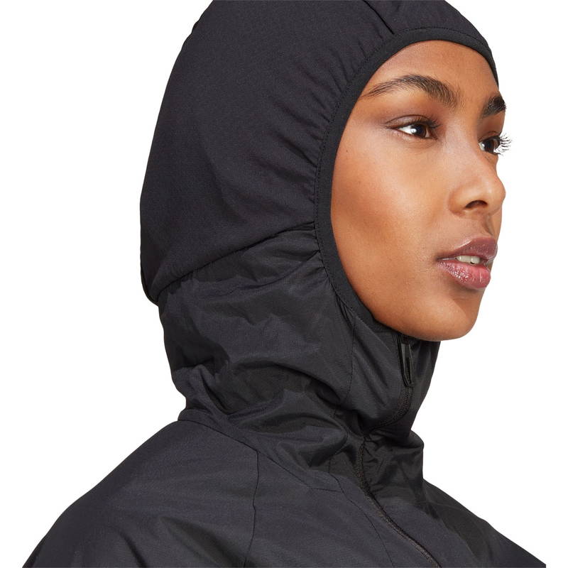 adidas Terrex Techrock Ultralight 1/2 Zip Fleece Hættetrøje Dame