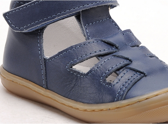 Bellamy nu pieds bebe flex cesar bleu