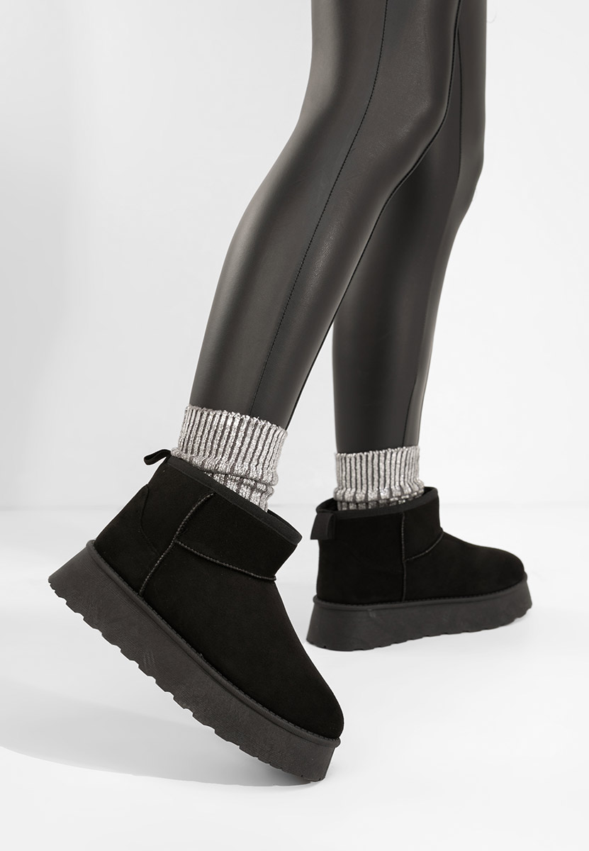 Bottes de neige femme noires Shayne
