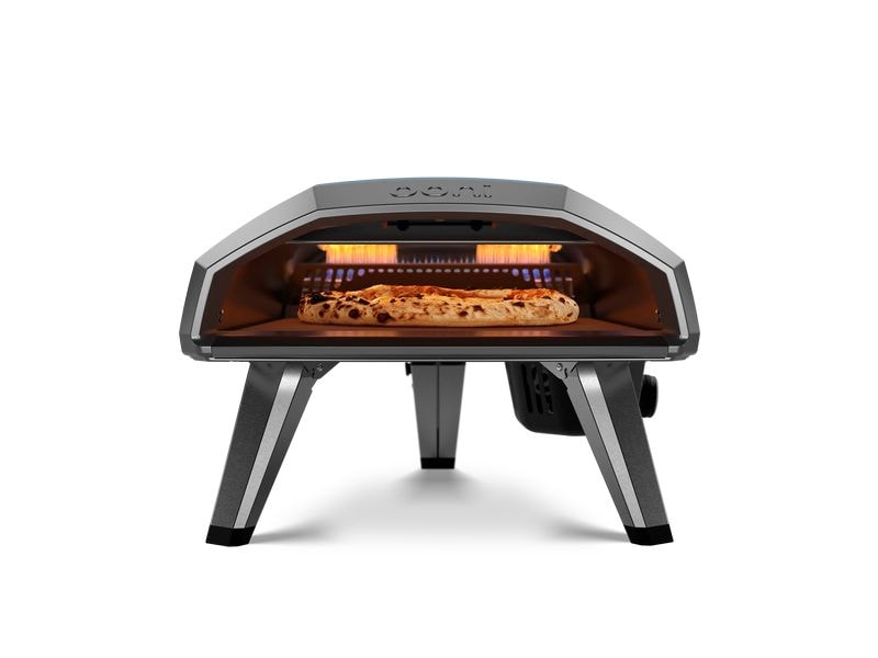Ooni Pizza Ovens Pizzaofen Koda 2 / schwarz Gasbetriebener Outdoor-Pizzaofen