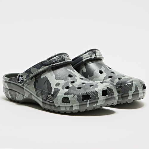 Claquettes Classic Printed Clog Camo Gris