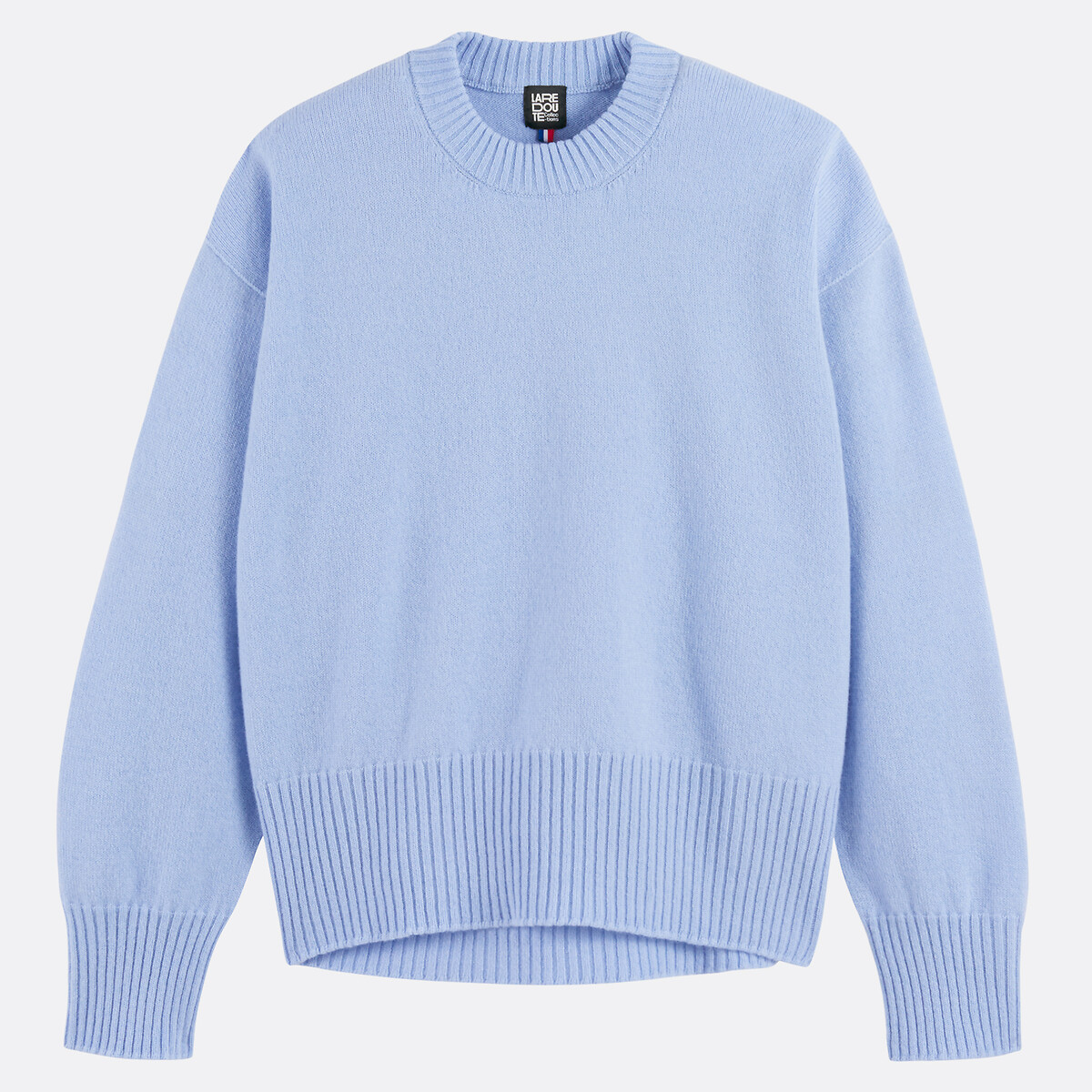 COLEÇÕES LA REDOUTE<br>Trui em lã e cashmere, fabricado na França