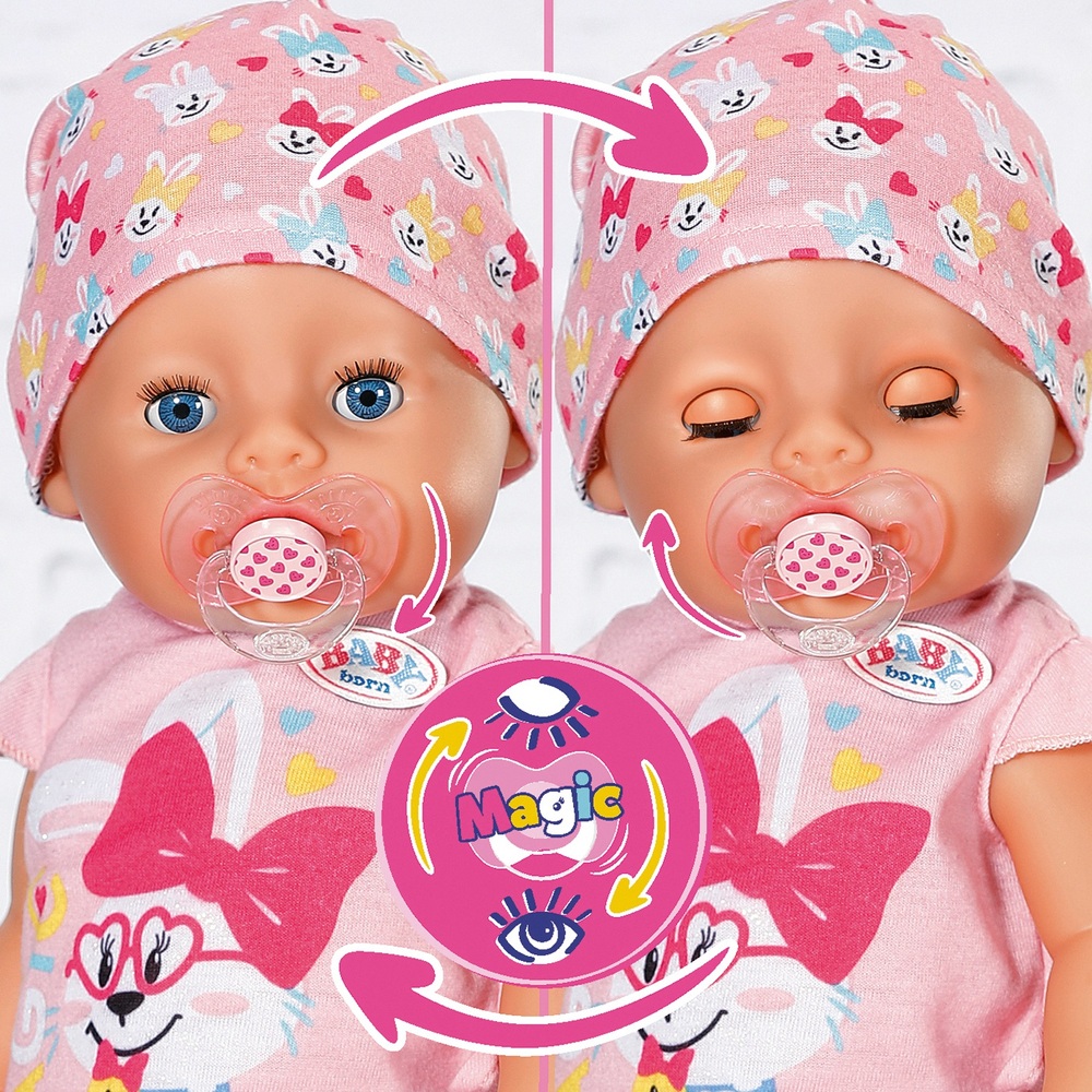 BABY born 43cm Magic Girl - Hellrosa Outfit