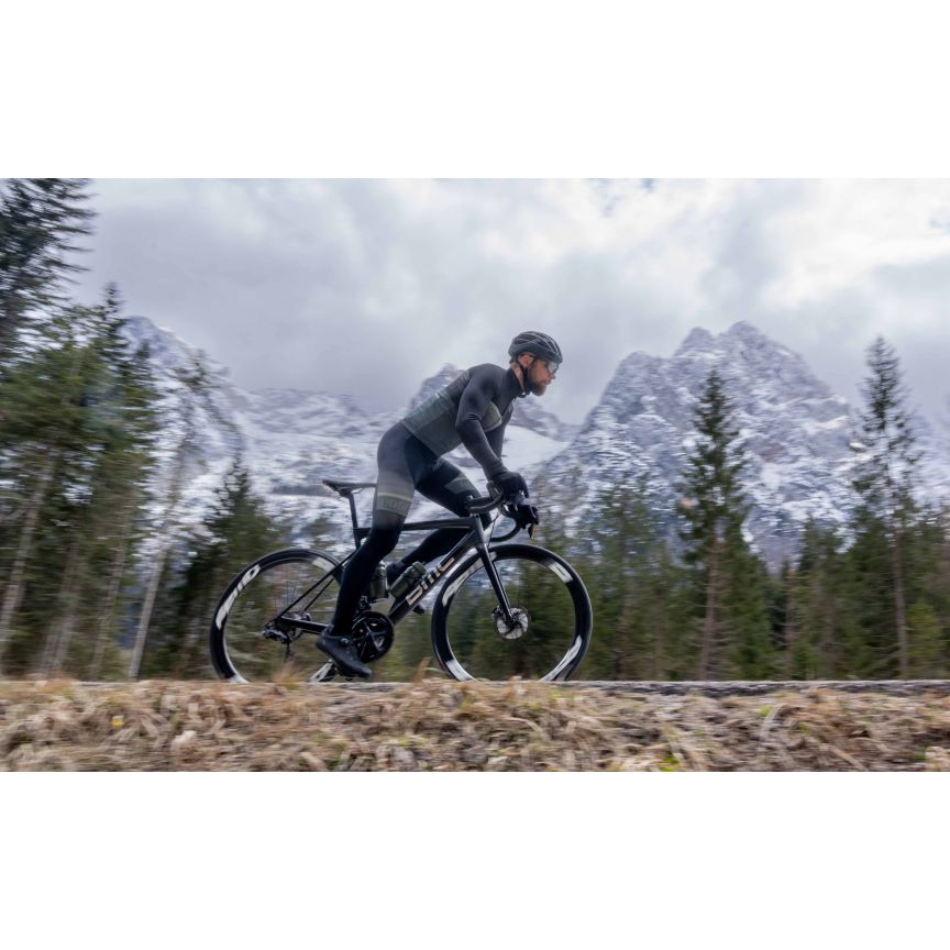 Rogelli Hero II Bibtights, Sort/grøn