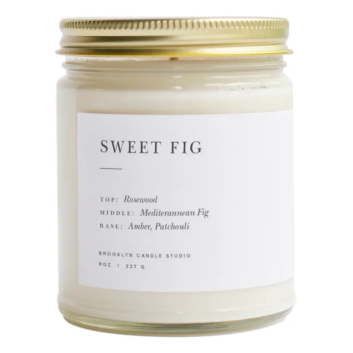 Brooklyn Candle Studio Bougie Minimalist Sweet Fig - 212 g