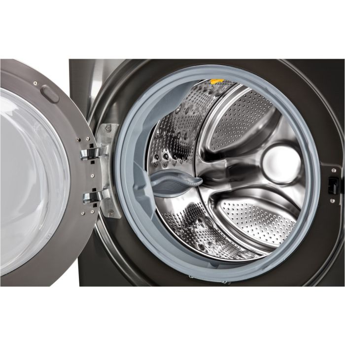 LG Waschmaschine F11 WM 17TS2B Black Steel