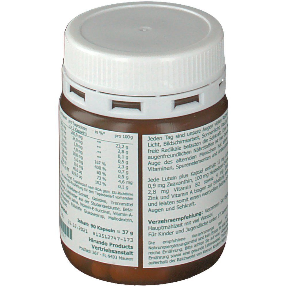 Lutein plus 12 mg