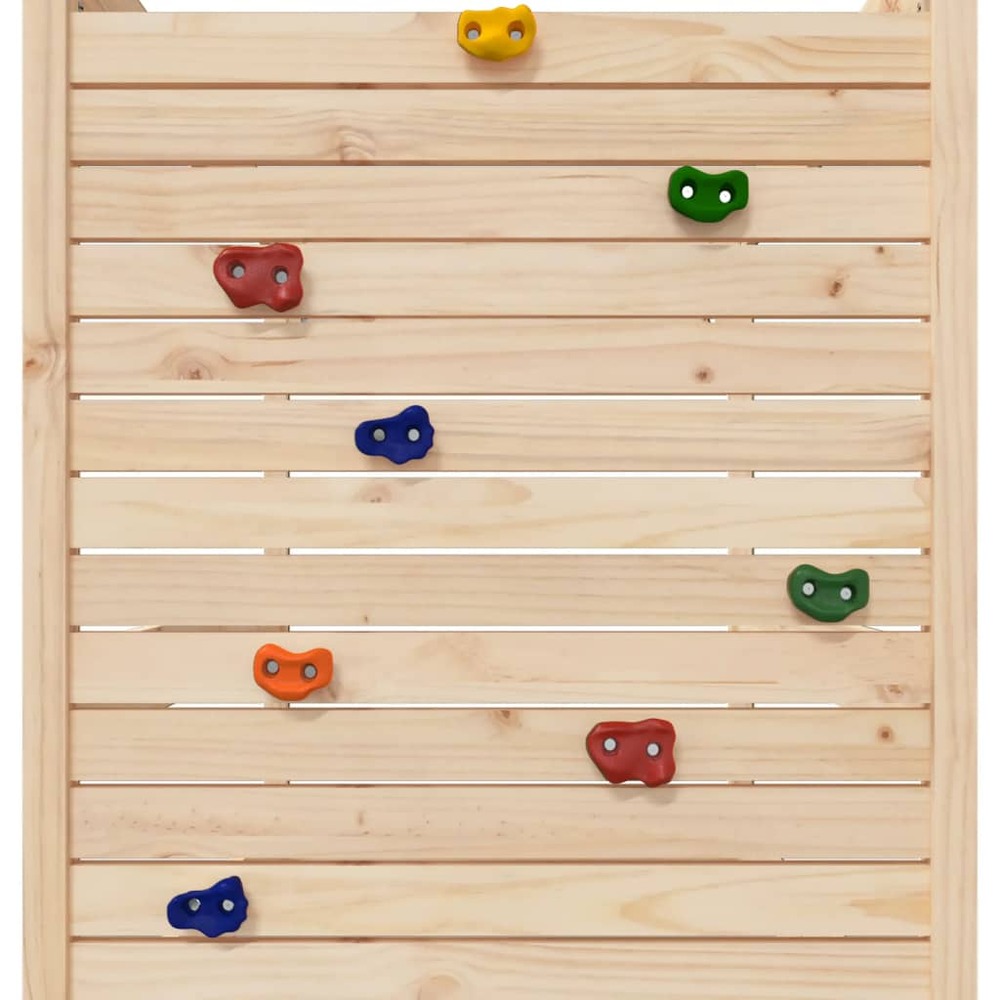 Aire de jeux d'extérieur balançoires toboggan portiques robuste jeux jardin 269 x 114 x 249 cm bois de pin massif