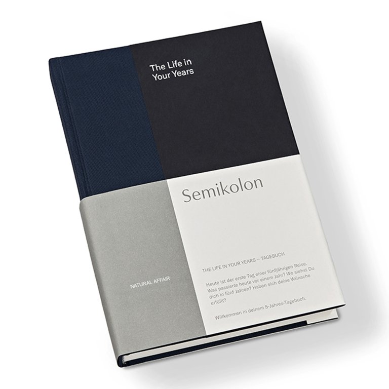 Semikolon Fünfjahrestagebuch