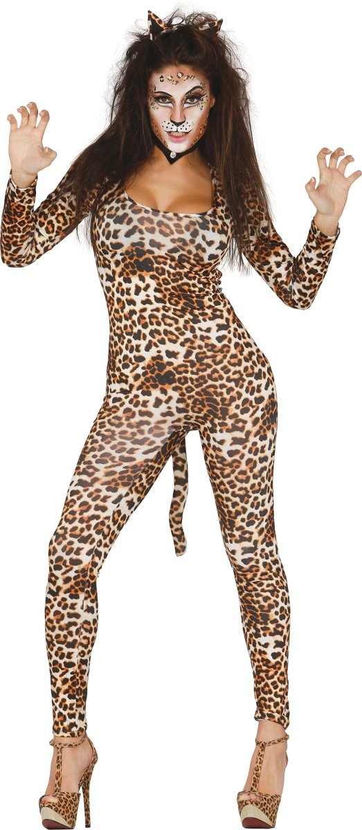 Second Skin Pak Luipaard Dames