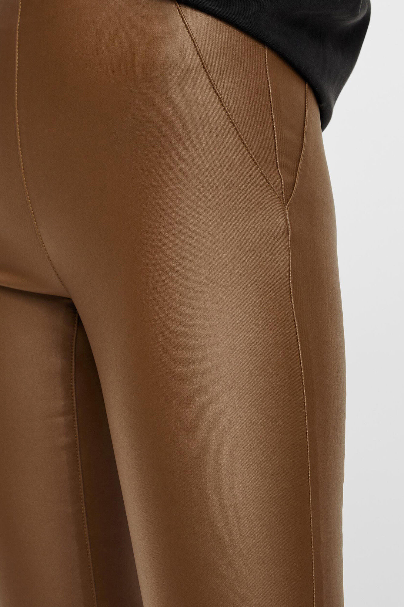 Legging encerada - Marrom