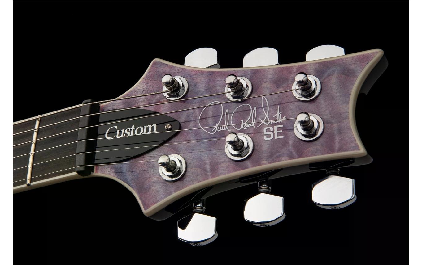E-Gitarre SE Custom 24 Quilt Violet<br>Moderne Auflage eines klassischen Gitarrenmodells