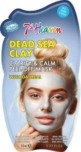 7TH HEAVEN Peel-Off Mask Dead Sea Clay, 10 ml