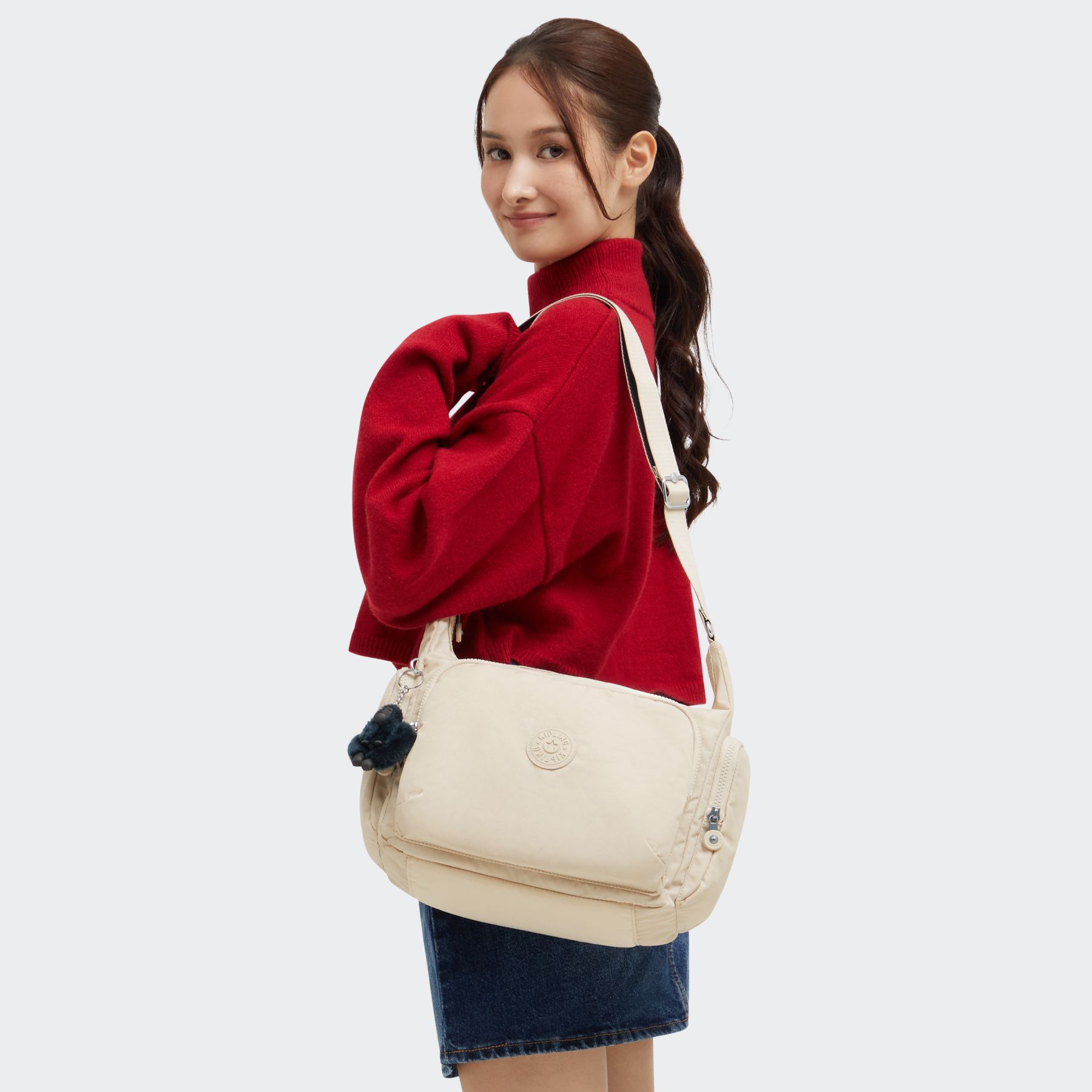 GABB Grand sac à bandoulière avec sangle réglable - Back To Beige