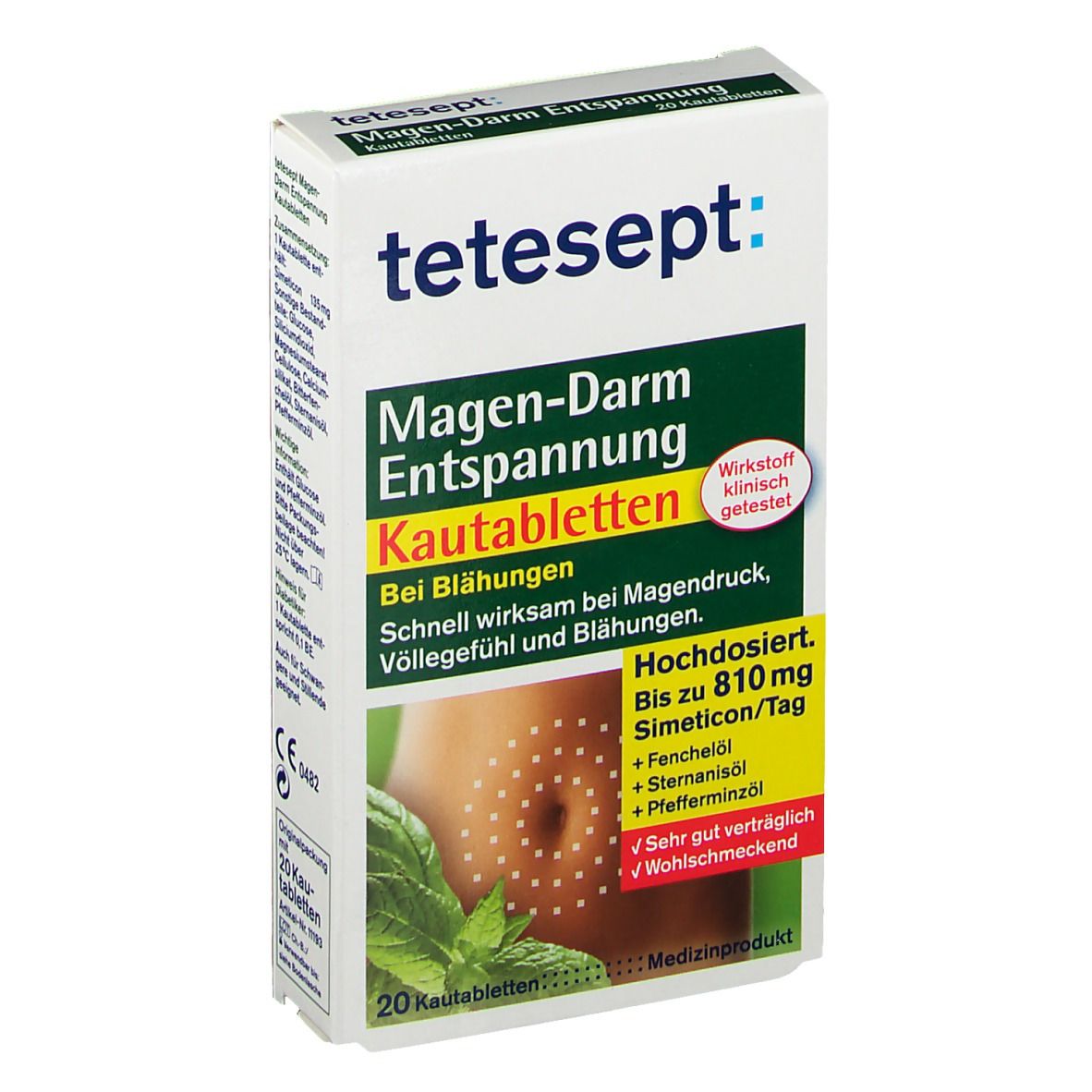 tetesept® Magen-Darm-Entspannung Kautabletten