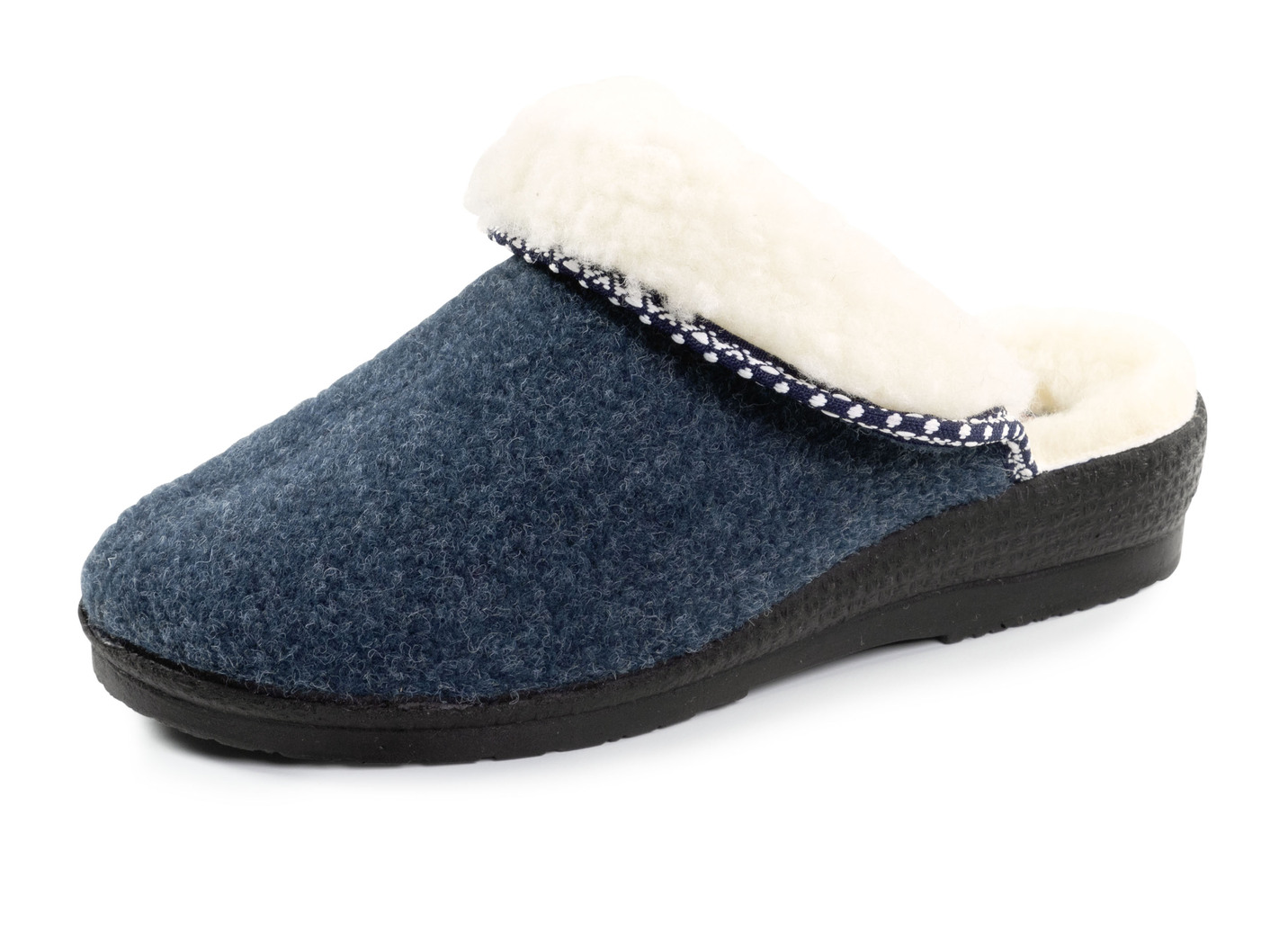 Pantoffel aus weichem Filz