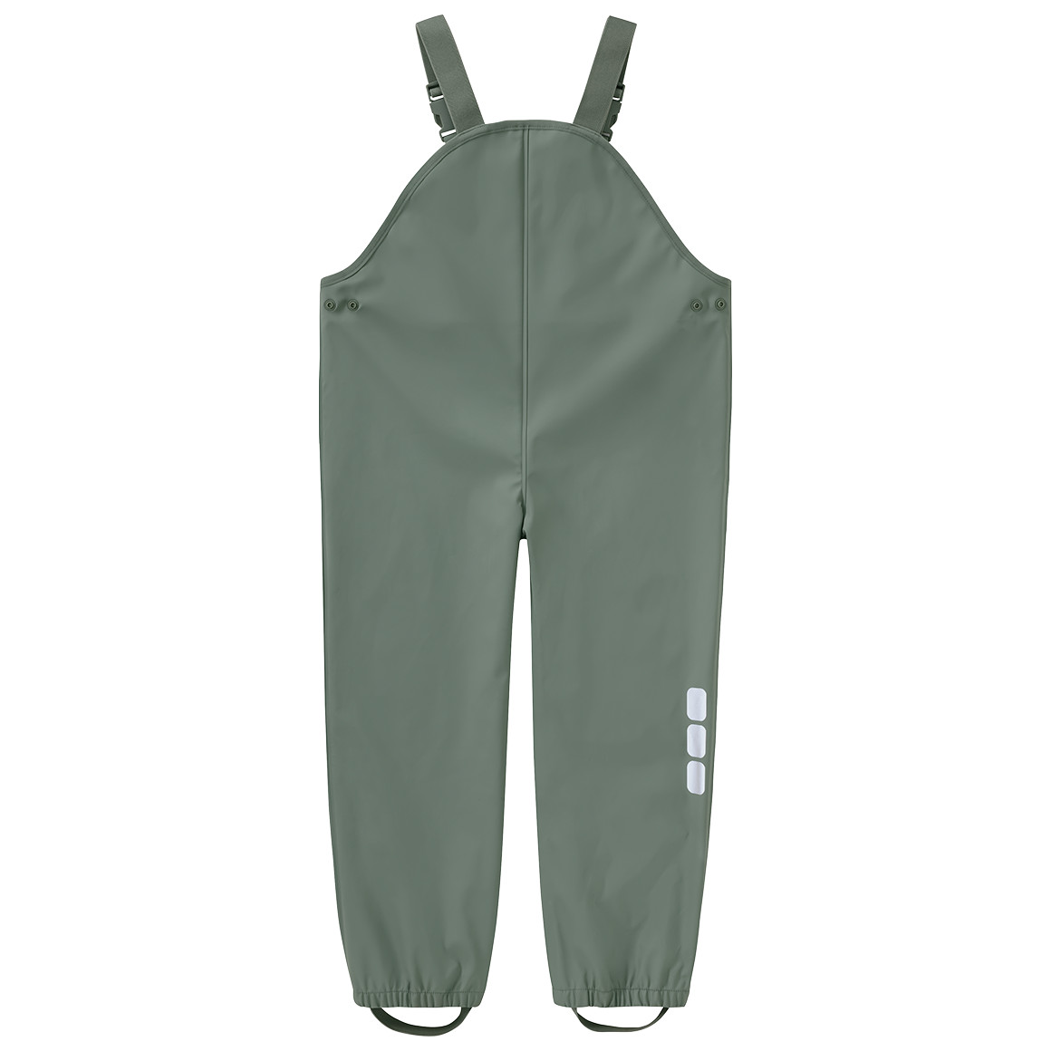 Topolino Jungen Regenhose mit Reflektor graugrün