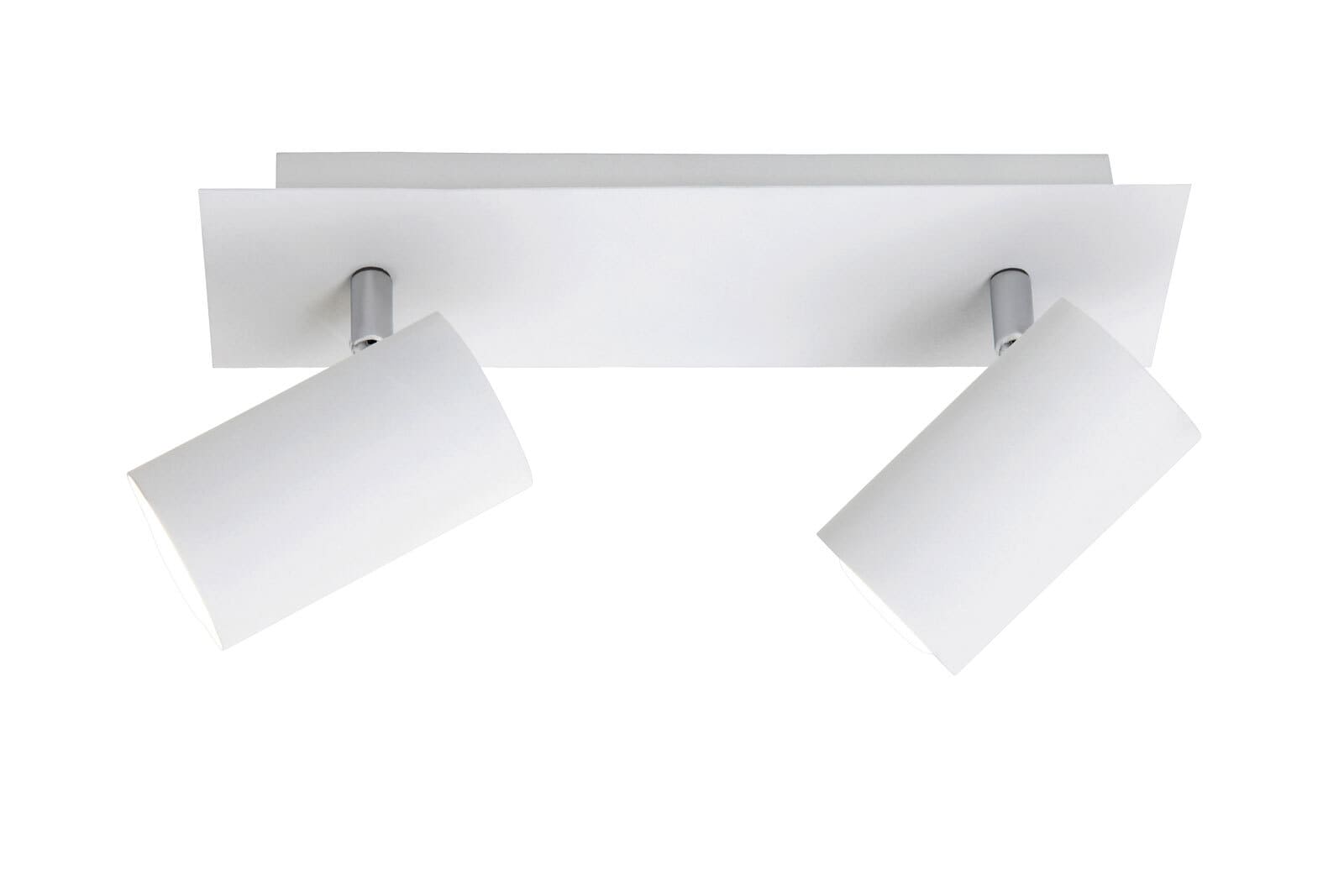 TRIO Retrofit Deckenlampe mit 2 Spots MARLEY weiß