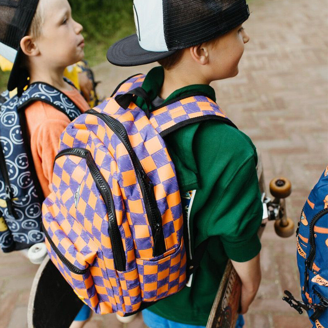 Little legends kinderrugzak L multi checkerboard