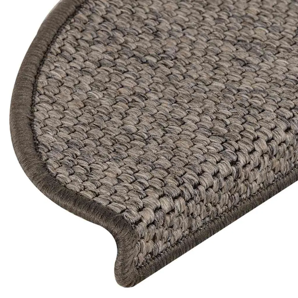 vidaXL - Trapmat - Antraciet - Stof - 65 x 21 x 4 cm - 15 stuks