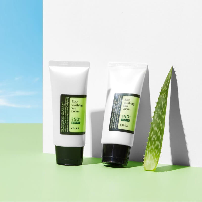Crème solaire apaisante à l'Aloé SPF50+/ PA+++ Cosrx 50ML