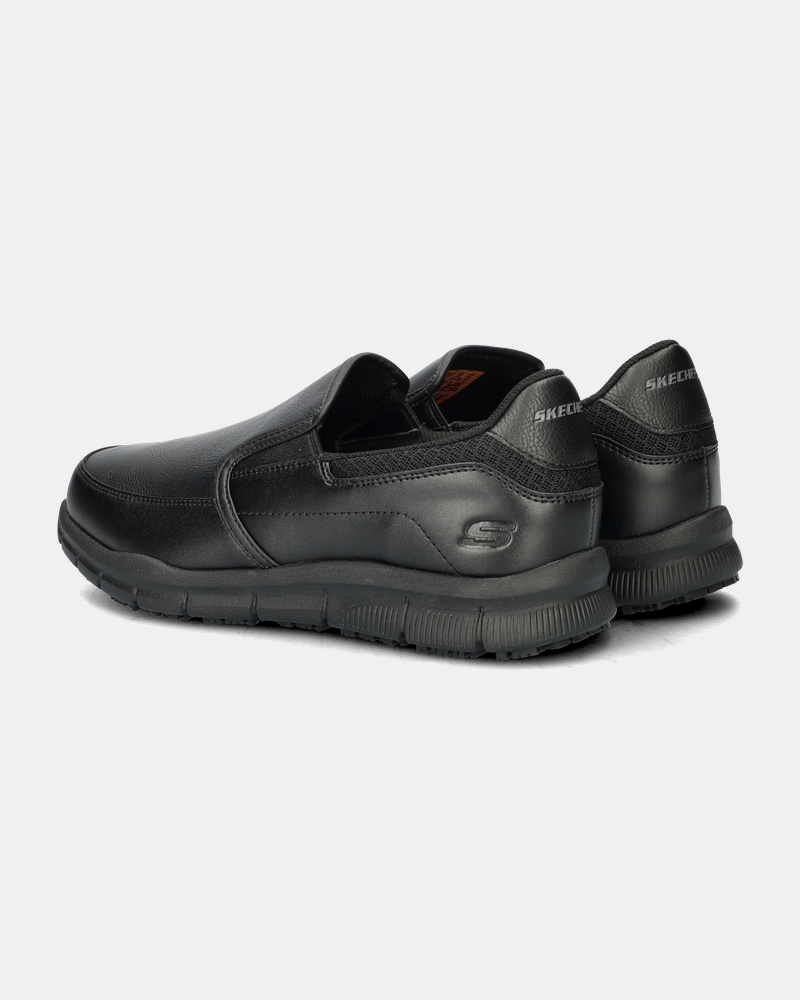 Skechers Skechers Work Nampa Groton Instapschoenen  - zwart