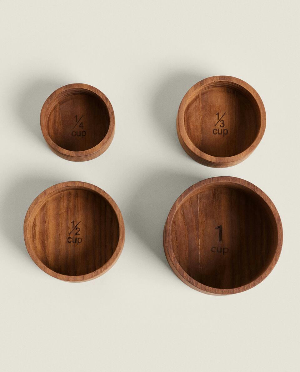 Conjunto de xícaras medidoras de cozinha