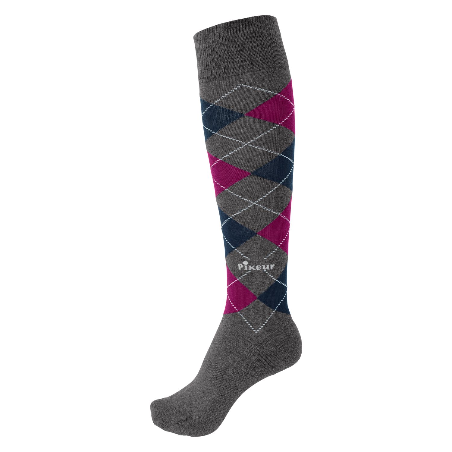 PIKEUR Reitsocken  - dark navy/grapevine/grey melange/lightgrey