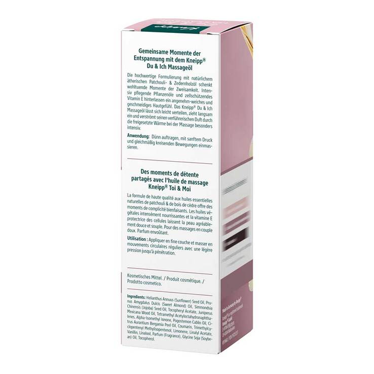 Kneipp Massageöl Du & Ich, 100 ml