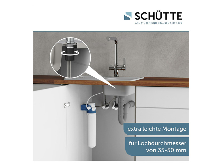 Keukenkraan met filtersysteem Aquastar Pro