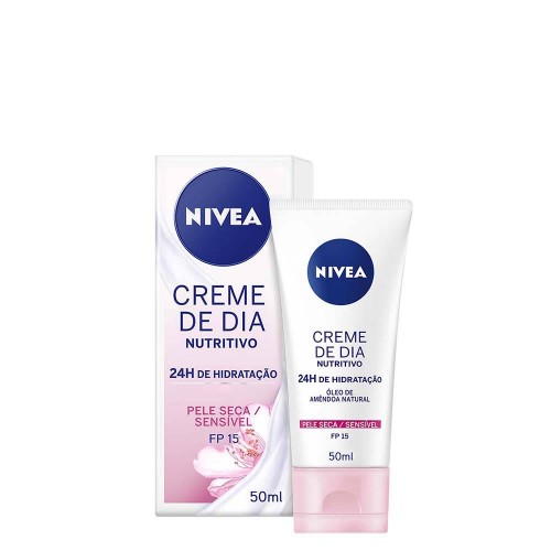 Nivea Creme de Dia para Pele Seca e Sensível SPF15 50ml
