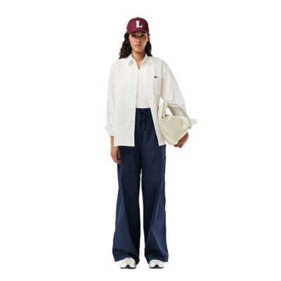 Chemise à manches longues femme Oversize fit LACOSTE