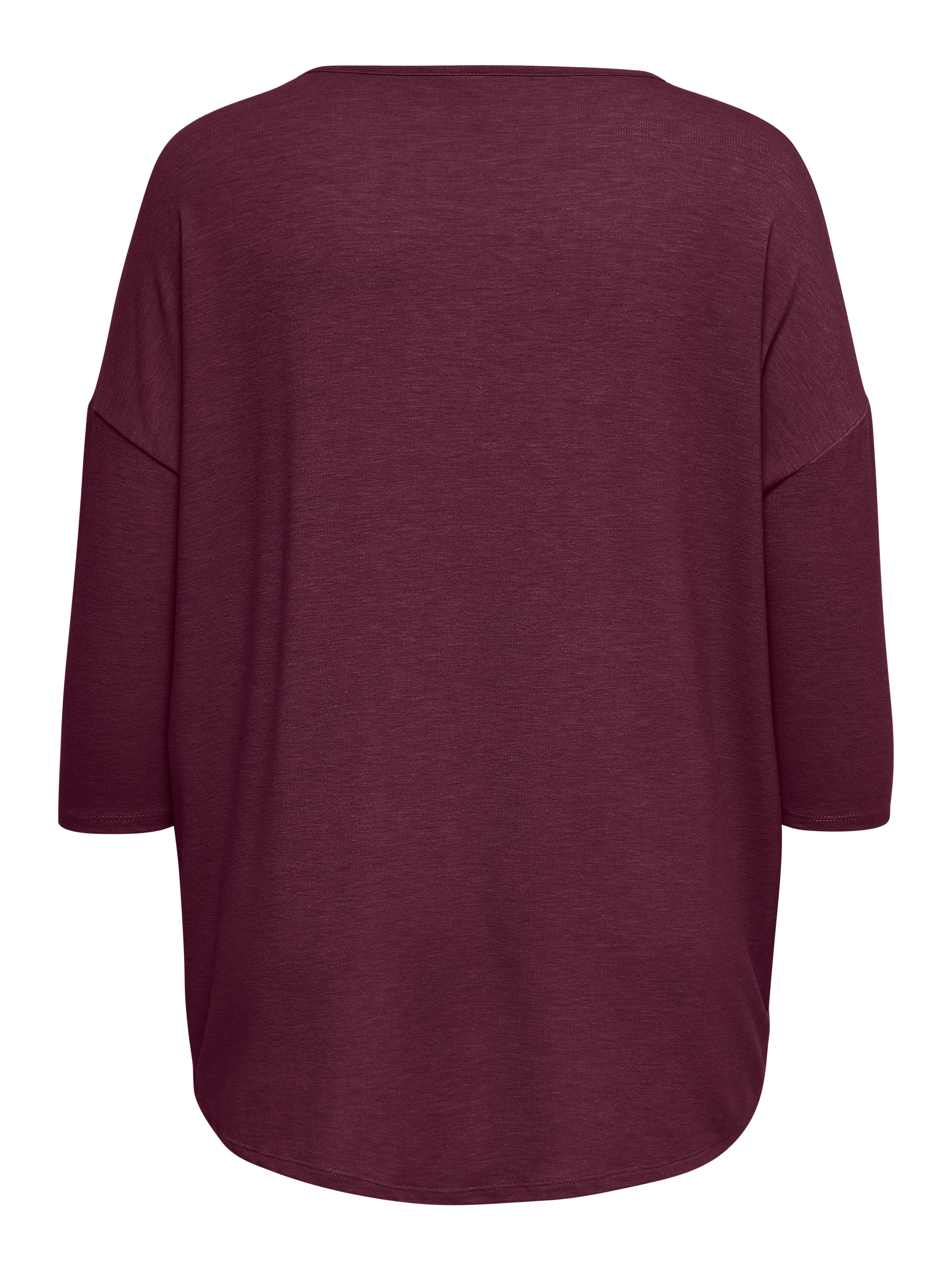CARLAMOUR Top Burgundy