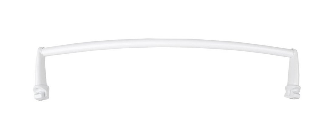 Aqualine Eco radiator handdoek rek wit 33cm gebogen