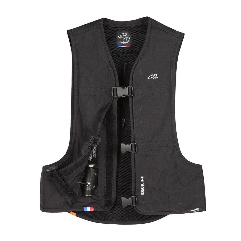 Equiline OXAIR - Gilet airbag noir
